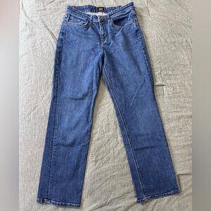 Lee Straight Leg Blue Jeans